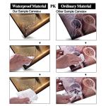 Fantasy Angel Stretched Canvas Wall Art for Living Room Bedroom Home Decoration,Abstract Anime Picture Print Painting Decor Artwork,Mysterious Wing Man Gallery Wrapped Gift,Inner Frame 24x36 Inches