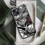 Personalized Manga-Themed Glossy Phone Case - Anime Art Design Tempered Glass Cover Shell (Tanjiro_Kamado, for iPhone 16 Pro Max)