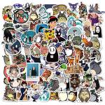 100Pcs Janpanese Anime Cartoon Sticker for Kids, Cute Cartoon Waterproof Vinyl Stickers for Adult Teen Girl Water Bottle Laptop Phone Computer Guitar Notebook Skateboard Scrapbook Helmet