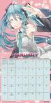 2025 Hatsune Miku Wall Calendar