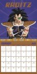 2025 Dragon Ball Z Wall Calendar Adventure