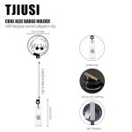 TJIUSI Anime Lanyard with Retractable Badge Reel and Funny Cartoon ID Badge Holder(with Anime Keychain) 4PCS Set Swivel Clip Alligator Badge Reel for Nurses Student Teacher Women Men