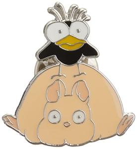 Studio Ghibli pin Badge headly and Turbo Mouse S-08