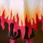 Kochou Cosplay Costume Full Set - Red S