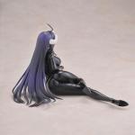 MABAIUDE 3pcs Albedo Figure Bunny Girl Albedo Statue Anime Figurine Kneeling Pose Girl 1/7 Scale Manga Character Model Handmade Collectible Desktop Decoration