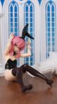 Zatanend Ecchi Figure Reneeya Bunny Girl,Anime Girl Figure Waifu Hentaii.Sexy Action +18 Uncensored Collection Statue Gift Model Toys No Box
