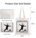 POFULL JJK Anime Inspired Shoulder Bag - JJK Gift - Ah Ha Ah