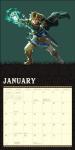 Legend of Zelda: Tears of the Kingdom 2025 Wall Calendar