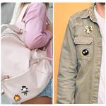 Pounchi Cute Calcifer Enamel Pins (4 Pcs) Anime Lapel Pin Office Supplies Cute Enamel Badge Gift for Bag Backpacks Teens