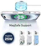 Clear Phone Case for iPhone 16 Pro Max Compatible with Magsafe, Funny Godzilla Cat Japanese Anime Catzilla Wave Design Shock Proof Heavy-Duty Protection for Men Women Boys Girls