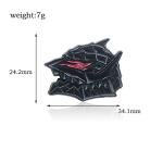 Guts Angry Eyes Enamel Brooch Pins Brand Of Sacrifice Guts Berserker Armor Cosplay Lapel Badge Brooches Jewelry Gift for Teens Women Men and Fans (2pcs Guts Pins)