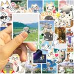 50pcs Cute Cartoon Inoue Toro Stickers for Kids Teens, Game Sticker Vinyl Waterproof Stickers for Skateboard Laptop Luggage Fridge DIY Decal