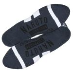 Bioworld Naruto Shippuden Kakashi Hatake Hidden Leaf Village Logo Athletic Crew Socks