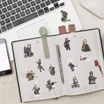 60Pcs Sexy Anime Camouflage Girl Stickers, Beauty Cartoon Sticker Collection,Reusable Vinyl Waterproof Stickers,DIY Decorative for Laptop Luggage Skateboard Water Bottles (Camouflage)