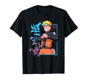 Naruto Shippuden Kanji Design T-Shirt by Ripple Junction