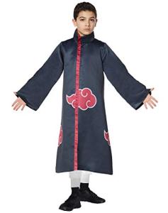 Spirit Halloween Naruto Shippuden Kids Akatsuki Robe Costume | Officially Licensed | Group Costume | Anime Cosplay