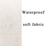 kdxpbpz Cosmetic Bag for Women, Waterproof Flax Material, Anime Lover Gifts for Girls, Travel Makeup Organizer Zipper Pouch