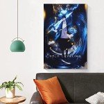 SIPMAN Solo Leveling Anime Canvas Print Home Decorations Posters for Room Aesthetic Wall Art Poster Unframe 12x18inch(30x45cm)