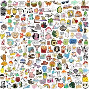 20/40/50 Pcs Cute Enamel Backpack Pins, Funny Anime Enamel Lapel Pins Bulk Set Cool Brooch Button Pins Badge Aesthetic for Backpacks, Bag, Jacket, Kids, Girls, Festival Present (Style 40)