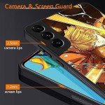 3D Anime Motion Case for Samsung Galaxy S23 Case 6.1" Shockproof Soft Anti-Scratch Cool Manga Changable Case Compatible with Samsung Galaxy S23