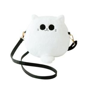 Uomieefy 8inch/20cm Gojocat Plush Bag - Anime Crossbody Plush Purse Stuffed Animal Cat Shoulder Bag Collectible Gift for Anime Fans