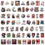 60Pcs GACHIAKUTA Stickers,New Japanese Anime Stickers for Teens,Cool Manga Sticker Pack,Cartoon Characters Stickers Anime Decorative Sticker for Teens Adults,Waterproof Decals for Laptop,Phone Case