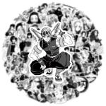 50Pcs Demon Manga Slayer Stickers Mixed Pack Black and White Kimetsu Cartoon No Yaiba Stickers Movie Decorative Sticker for Kids Teens Adults Waterproof Sticker for Water Bottle Laptop (Gm)