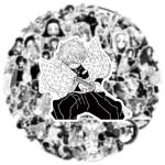 50Pcs Demon Manga Slayer Stickers Mixed Pack Black and White Kimetsu Cartoon No Yaiba Stickers Movie Decorative Sticker for Kids Teens Adults Waterproof Sticker for Water Bottle Laptop (Gm)