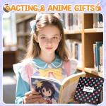 HAPPYPOP Anime Gifts for Teen Girls - Anime Lover Socks for Women, Japanese Animation Cartoon Themed Merch