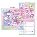 2026 Sanrio - Hello Kitty and Friends Wall Calendar