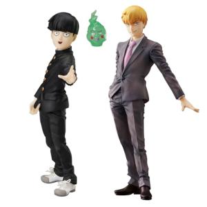 YLQANONG Mob Reigen Arataka Figures Arataka Reigen Anime Figure Statues PVC Mob Anime Action Figurine 6.3IN