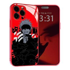 Akatxezy Exclusive Personalized Anime Art Limited Edition Phone Case for iPhone 17 Pro, Originality Shock-Absorbing Glass & TPU Protective Shell