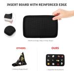 Prokva Ita Bag Pin Display Backpack with Insert, Kawaii Aesthetic Backpack with Laptop Sleeve for Cosplay and Concert, Black (Pins NOT Included, Patent Design)