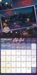 2025 LoFi Girl Wall Calendar