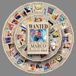 100Pcs for One Piece Wanted Poster Stickers, Cute Vinyl Waterproof Pirate Manga Sticker for Notebook, Water Bottles, Laptop, Skateboards, Luggage, Phone Suitcase, Guitar.