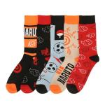 Bioworld Naruto Icon Mens Casual Crew 5 Pack