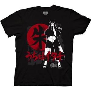 Itachi Uchiha Akatsuki Symbol Black T-Shirt