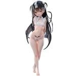 LUNK Lily-chan Figure Anime Illustration Girl Action Figure Lily-chan Original Painting Figurine Ornament Collectible for Fans 11in
