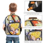 Dragon Ball Z Super Saiyan Character Panels 16" kids boys Backpack