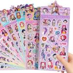 Kpop Demon Hunters Stickers Toys - Girl Group Decal Pack for Laptop, Phone, Water Bottle - Aesthetic Stickers for Journal, Tablet, Skateboard (308Pack)