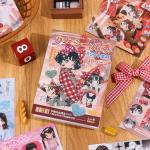 Girl's Japanese Retro Sticker Book, Anime Girl Theme - 650+ Cute Old Showa Style Comics Stickers, for DIY Scrapbooking Journaling Handbook Decoration
