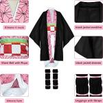 MEEZY 13 Pcs Japanese Anime Kimono Outfits Halloween Cosplay Costume for Women
