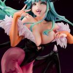 YLQANONG Morrigan Aensland Illustration Figure Original Painting Figure Beautiful Girl Anime Action Figurine 9.06IN