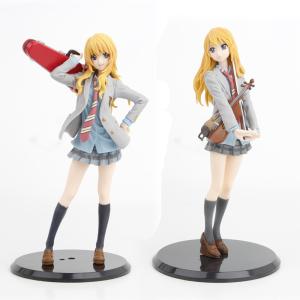 Anime Your Lie in April Miyazono Kaori Painted PVC Figure Collectible Model Toy 20cm