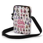 Anime Fans Cute Cross Body Bag Anime Gifts Phone Bag Anime Stuff Shoulder Bag Adjustable Shoulder Straps Sling Bag Japanese Gifts Anime Merch for Women s Anime Lovers Daughter Best Friends