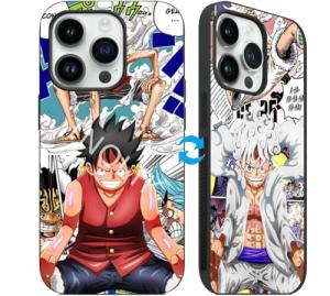 TNOLTK 3D iPh 16 pro max Case Anime Motion Anime Phone Case Shockproof Soft TPU Anti-Scratch Non-Slip Japanese Manga Case for iPh 16 pro max
