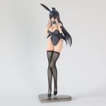 Zatanend Ecchi Figure Black Bunny Aoi Girl,Waifu Hentaii.Sexy Anime +18 Uncensored for Adult Collection Gift Model Toys No Box