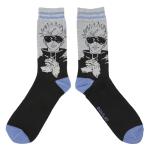 Bioworld Jujutsu Kaisen Character Art Adult 5-Pair Casual Crew Socks-OSFA