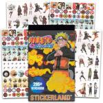 Naruto Stickers Party Favors Bundle - 295+ Deluxe Naruto Shippuden Stickers Featuring Naruto, Sasuke, Itachi, Kakashi, More | Naruto Gifts for Boys
