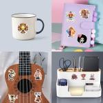 110PCS Japanese Anime One Piece Stickers,Hot Japanese Cartoon Anime Vinyl Sticker for Water Bottle Laptop Phone Scrapbooking Journaling for Adults Teens for Party Supply Favor Decor